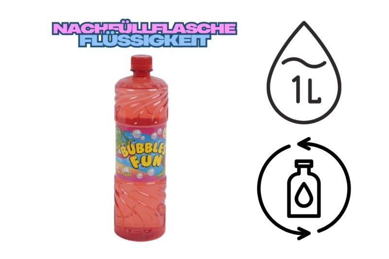 Seifenblasenlösung1 Liter, Nachfüller